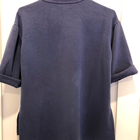 Club Monaco Relaxed Blue Shirt - Picture 2 of 4
